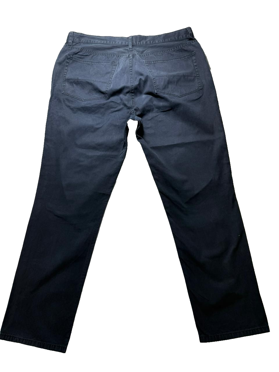 Chino Pants Men's Navy Stretch Blue Twill 5-Pocket | 38