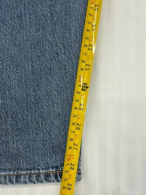 Levi’s Men Light Blue Straight Stretch Jeans Size S Regular Fit Condition