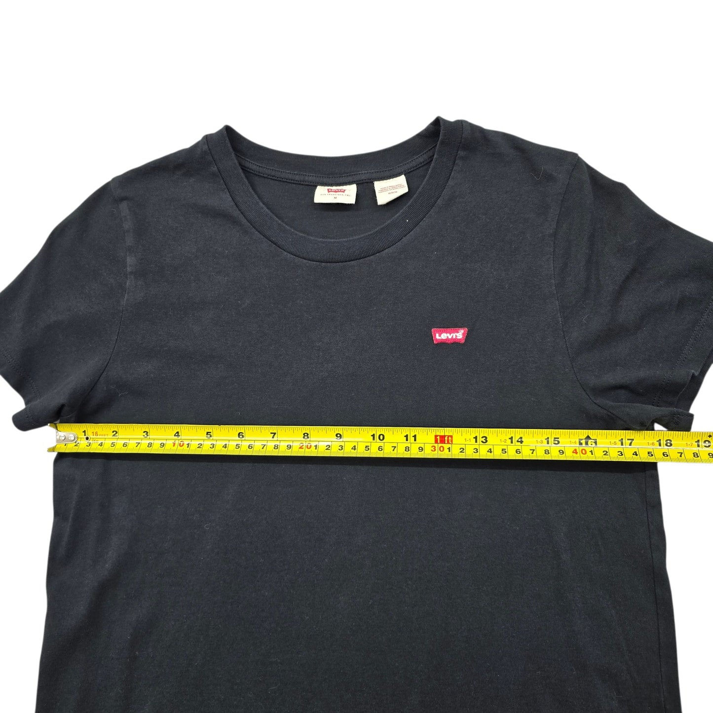 Levi's Women Black T-Shirt size M product image 7
