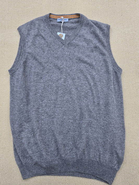 Harmont & Blaine Men's Gray Sweater – Size XL, Regular Fit, V-Neck