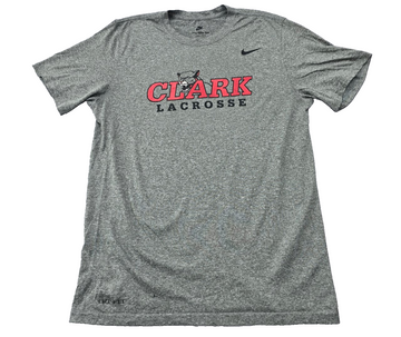 Nike Men's Dri-FIT Grey Lacrosse T-Shirt Size M The Nike Tee