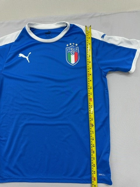 Puma Blue XL Short Sleeve Jersey Crewneck Regular Fit 782917-10