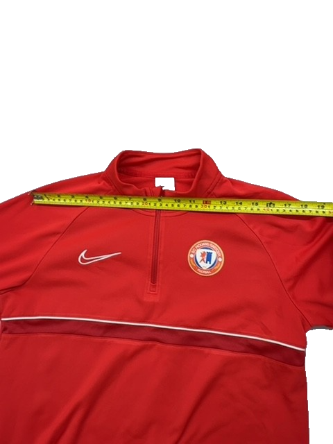 Nike Unisex Red Dri-FIT Track Jacket Size M Zipper Activewear