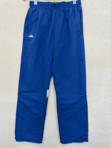 Kappa Men's Navy Blue Track Pants Large Tapered Drawstring