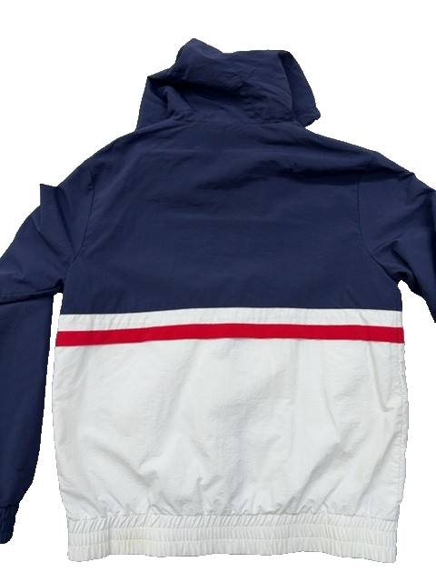 Fila Unisex Navy Hoodie – Size S, Striped