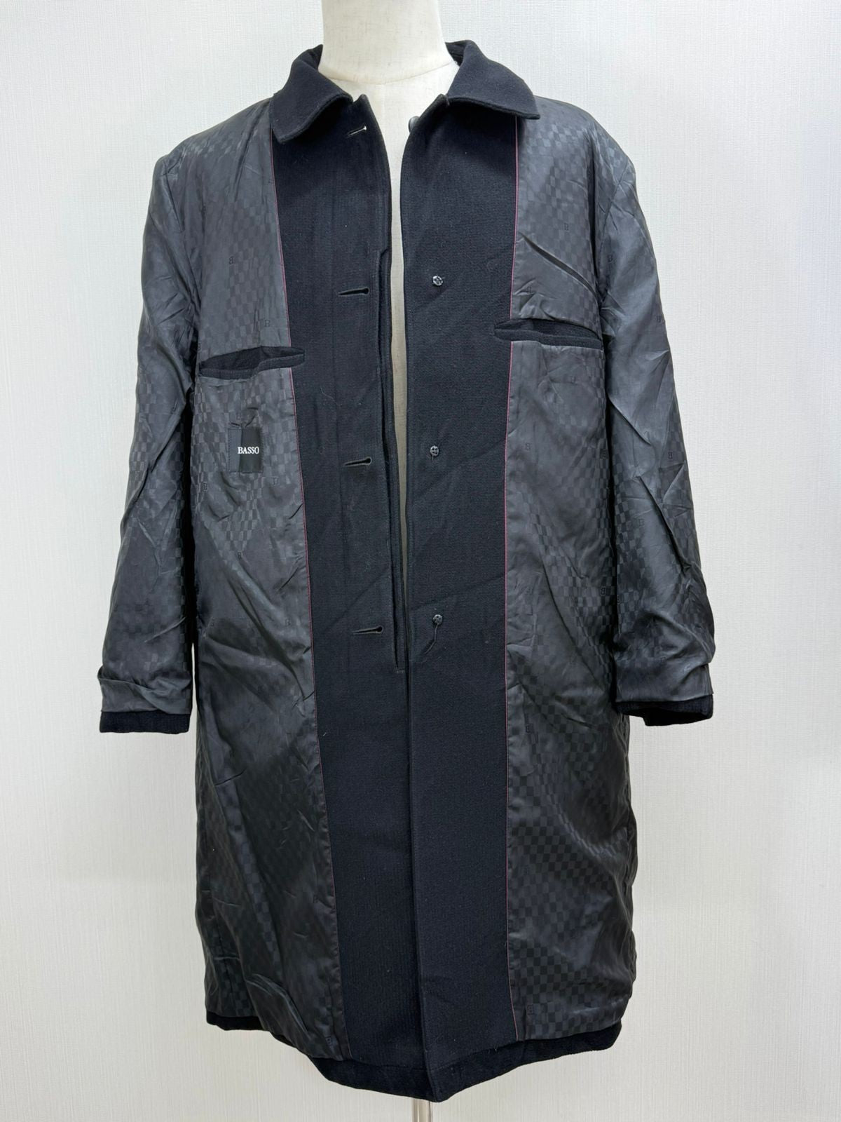 Basso Men Black Coat size 105 product image 3