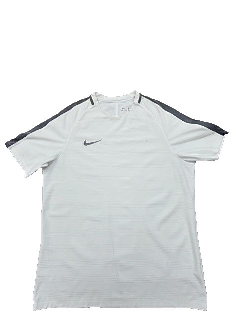 Nike Men's XL White Dri-FIT Soccer Jersey Slim Fit Poly
