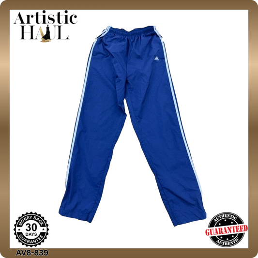 Adidas Men's Navy Track Pants – Size M – Ref 67389