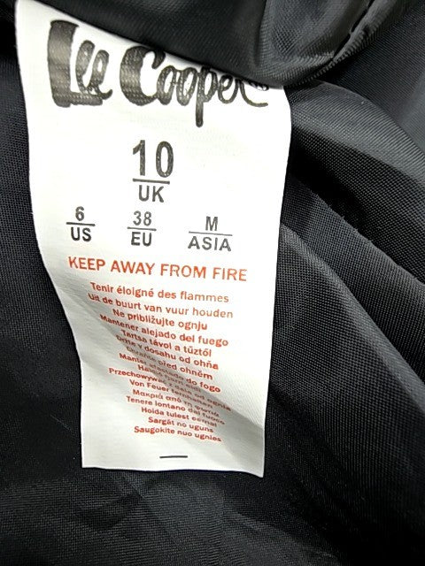 Lee Cooper Women Black Coat size 10 product image 4