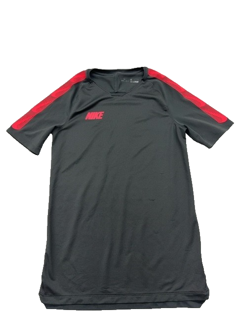 Nike Men's Gray T-Shirt – Size S, Short Sleeve, Training