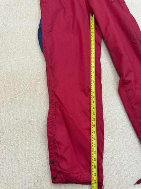 Nike Men's Red Activewear Sweatpants XL Tapered Drawstring