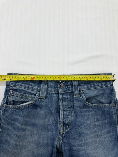 Levi's Men's Medium Blue Vintage Bootcut 512 Jeans 31x34
