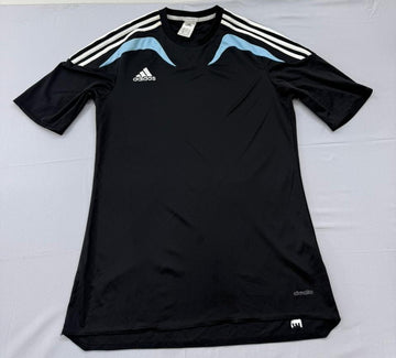 Adidas Men's Black Climalite Soccer Jersey Size S Squadra17