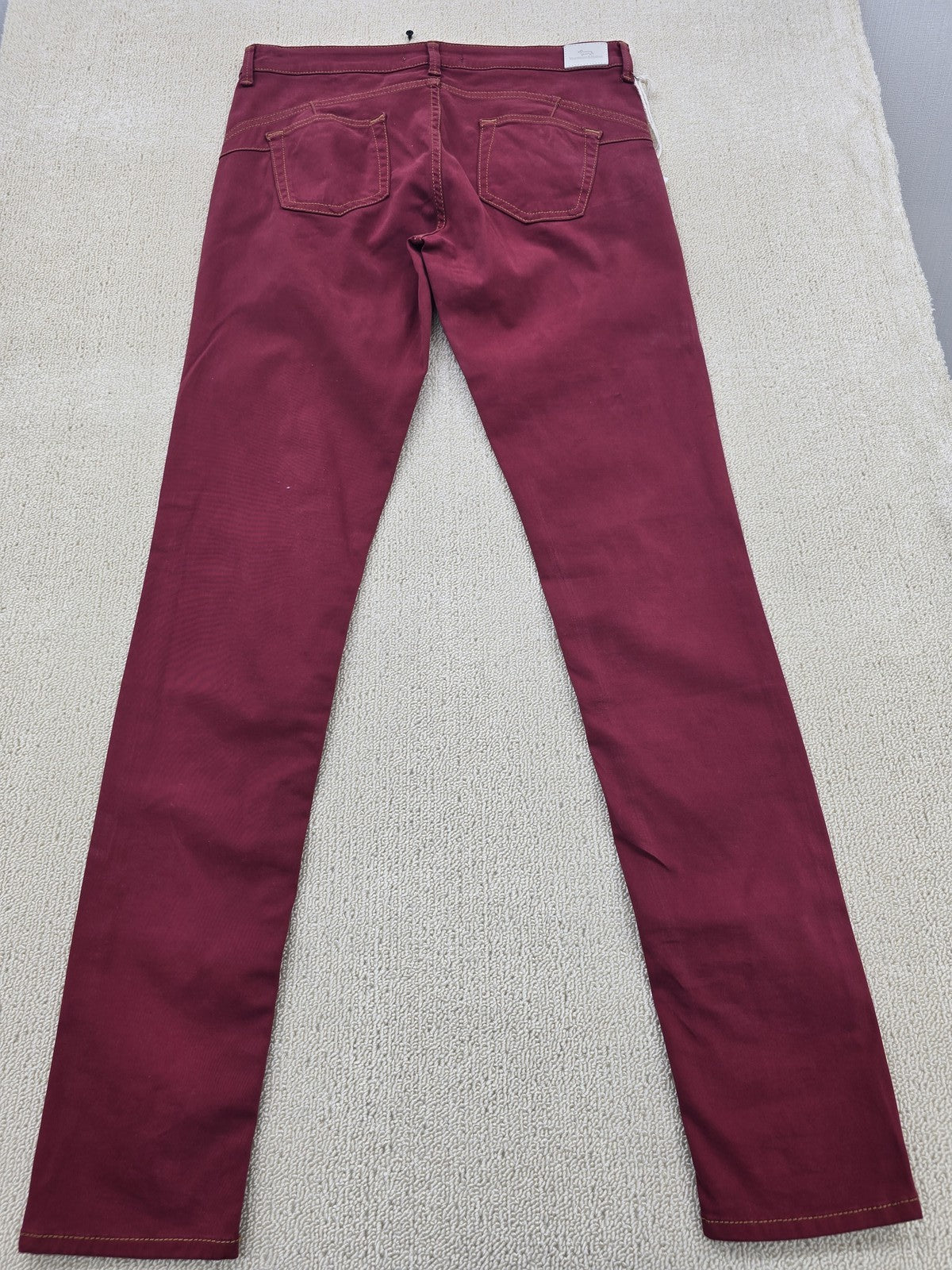 Harmont & Blaine Men's Burgundy Straight Jeans Sz 42 EU Dachshund