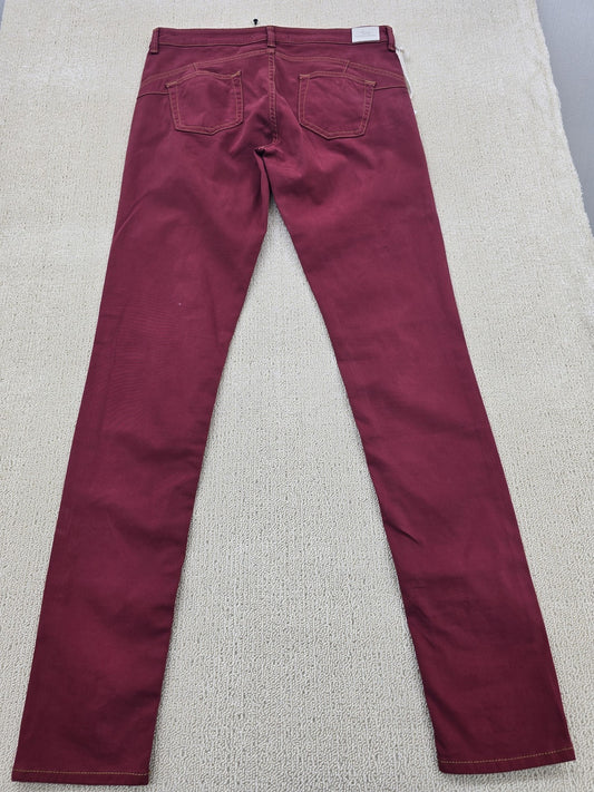 Harmont & Blaine Men's Burgundy Straight Jeans Sz 42 EU Dachshund