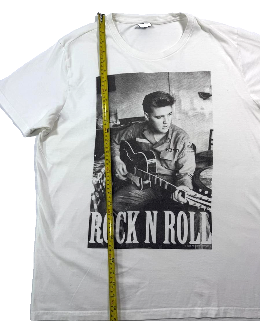 Elvis Presley 1985 Vintage T-Shirt Hollywood Legend - M