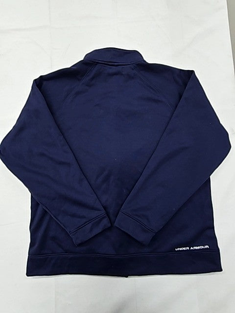 Under Armour Men's Navy Jacket – Size XL, Full Zip