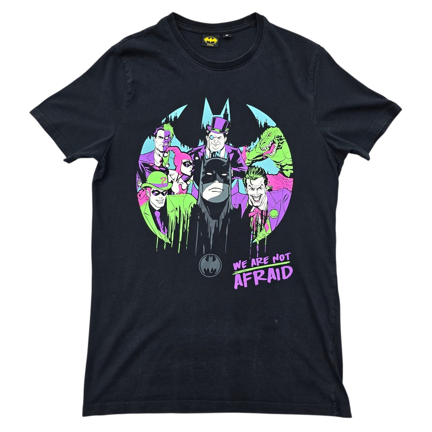 Batman Terranova Men Black T-Shirt size M product image 1