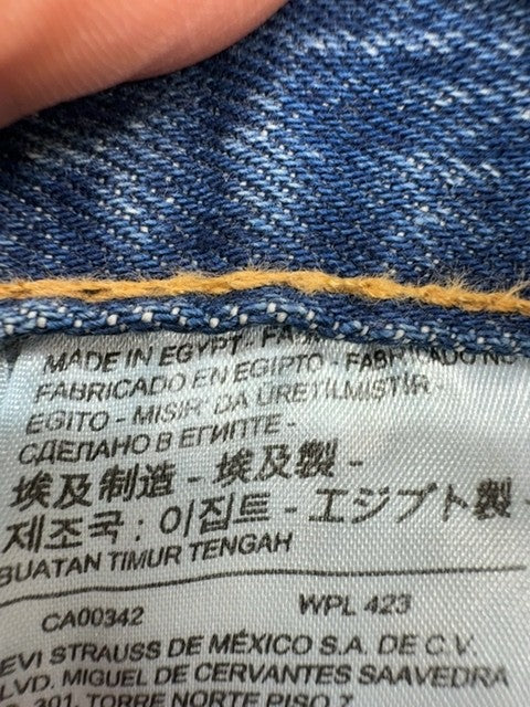 Levi's Men's Blue 501 Jeans W34 L32 Vintage