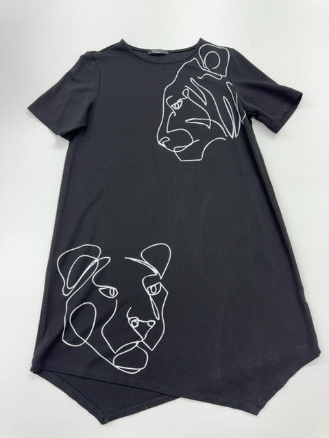 Artistic Haul Women Black Dress size S product image 1