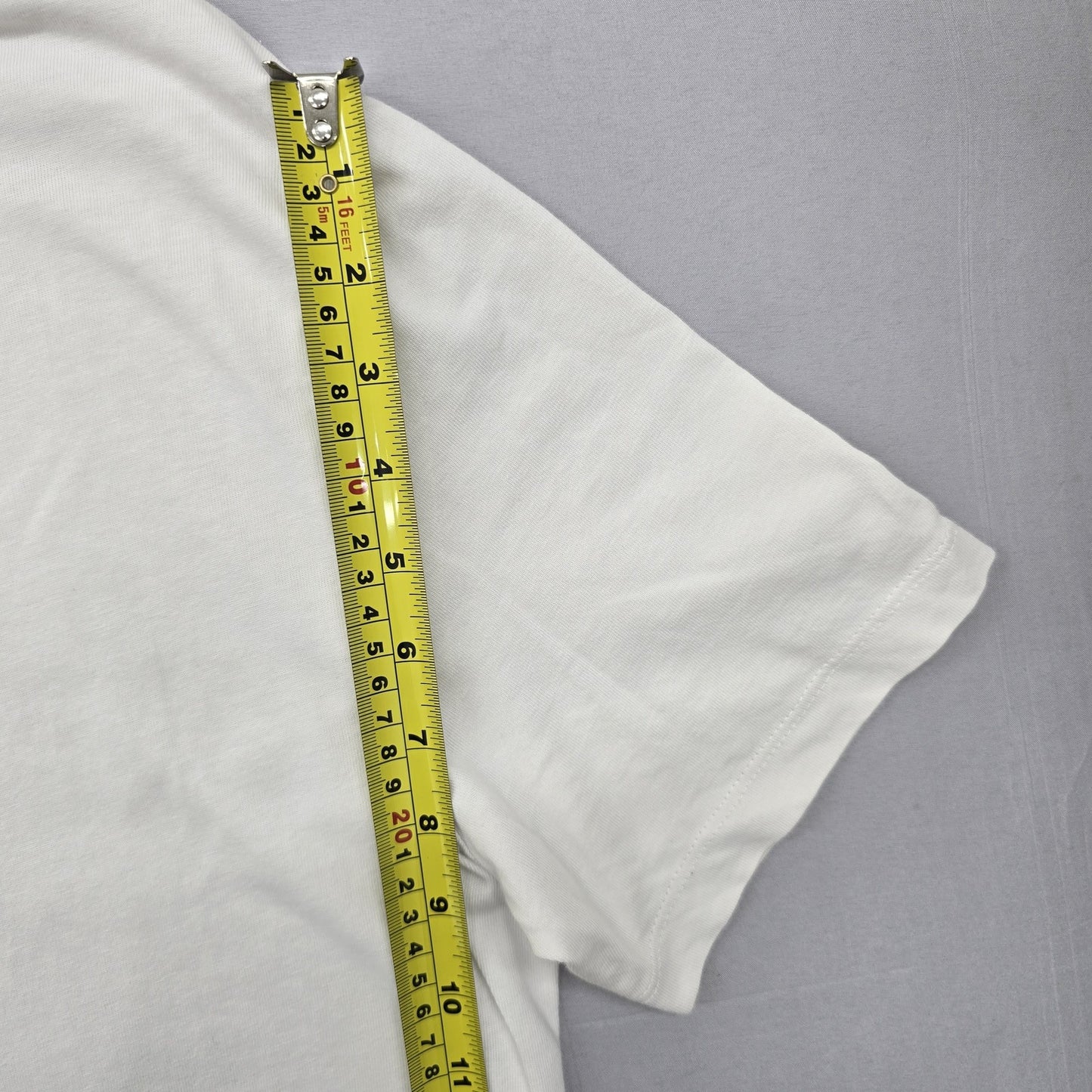 Nike Men's White Short Sleeve Cotton Crewneck T-Shirt Size S