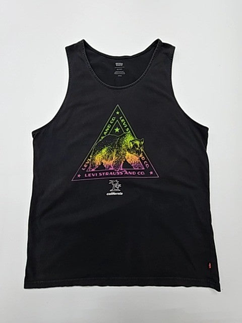 Levi's Men Black Tank Top size M product image 1