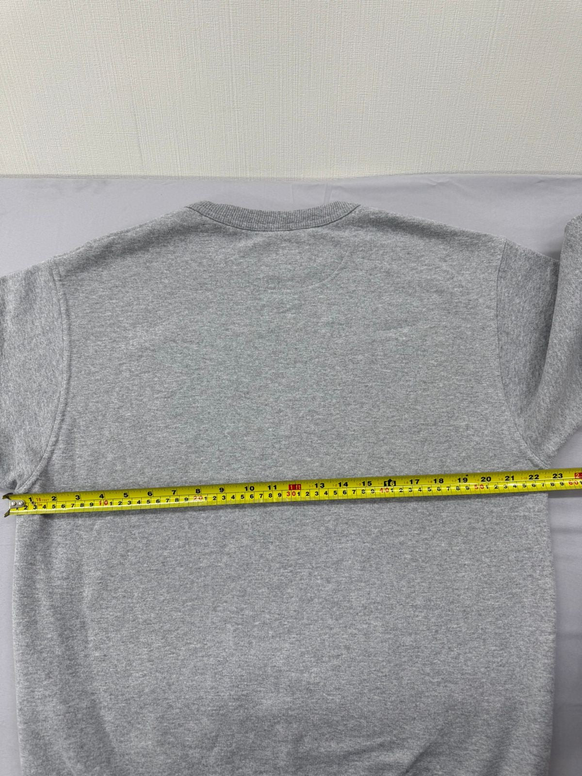 Champion Men's Gray Crewneck Fleece Sweatshirt Size M Regular
