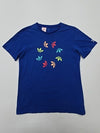 Adidas Youth Blue T-Shirt – Size 40, Brand Department Type Style, Graphic