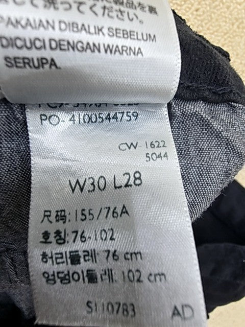 Levi's Premium Unisex Black Jeans Size M 30x28 Button Fly