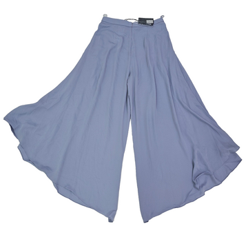 Giorgio Armani High-Rise Wide-Leg Plazzo Light Purple Pleated Pants Size 40 Bnwt