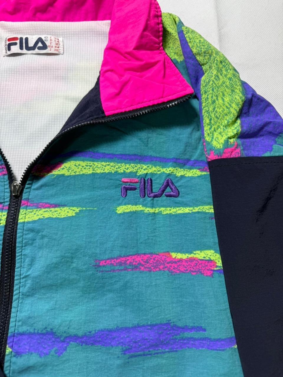 Rare Vintage Fila Ski Jersey Jacket, Oversized Silhouette - Size 3Xl