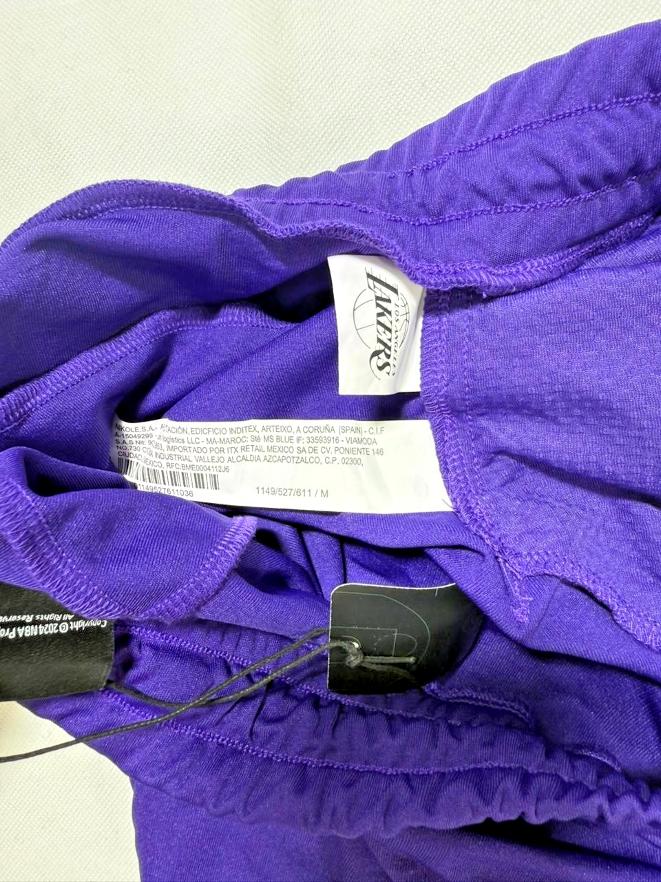 Nba Los Angeles Lakers Team Shorts Men's Size M