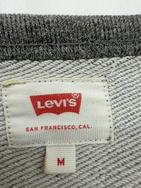 Levi's Men's Grey Relaxed Fit Crewneck Sweatshirt Size M
