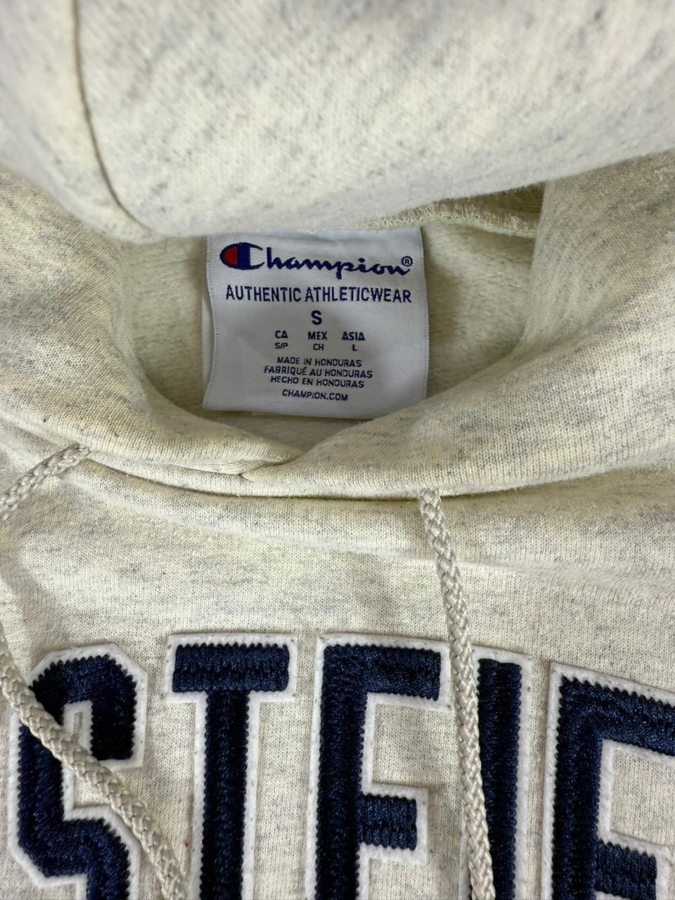 Champion Westfield Hoodie Men's Small Grey Pullover Hooded Sweatshirt