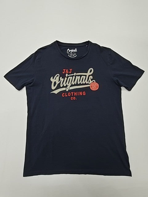 Jack & Jones Men's Navy T-Shirt – Size XL, &amp Jones &amp Jones, Regular Fit