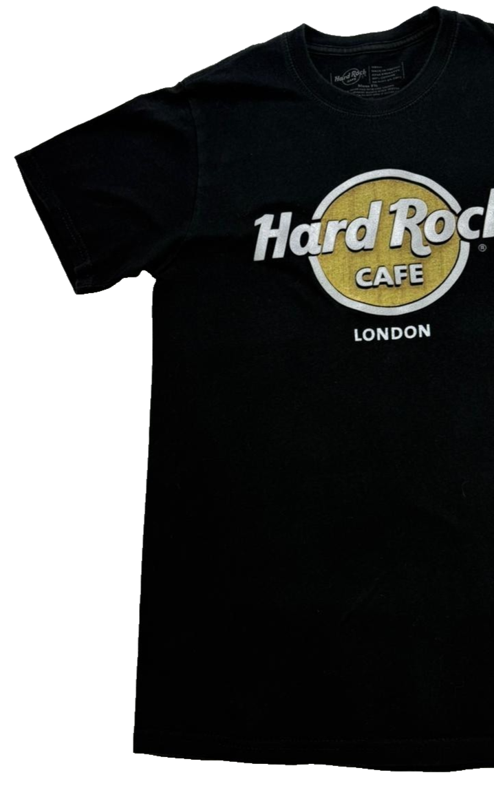 Hard Rock Cafe London black T-shirt Men's Fit SIZE S