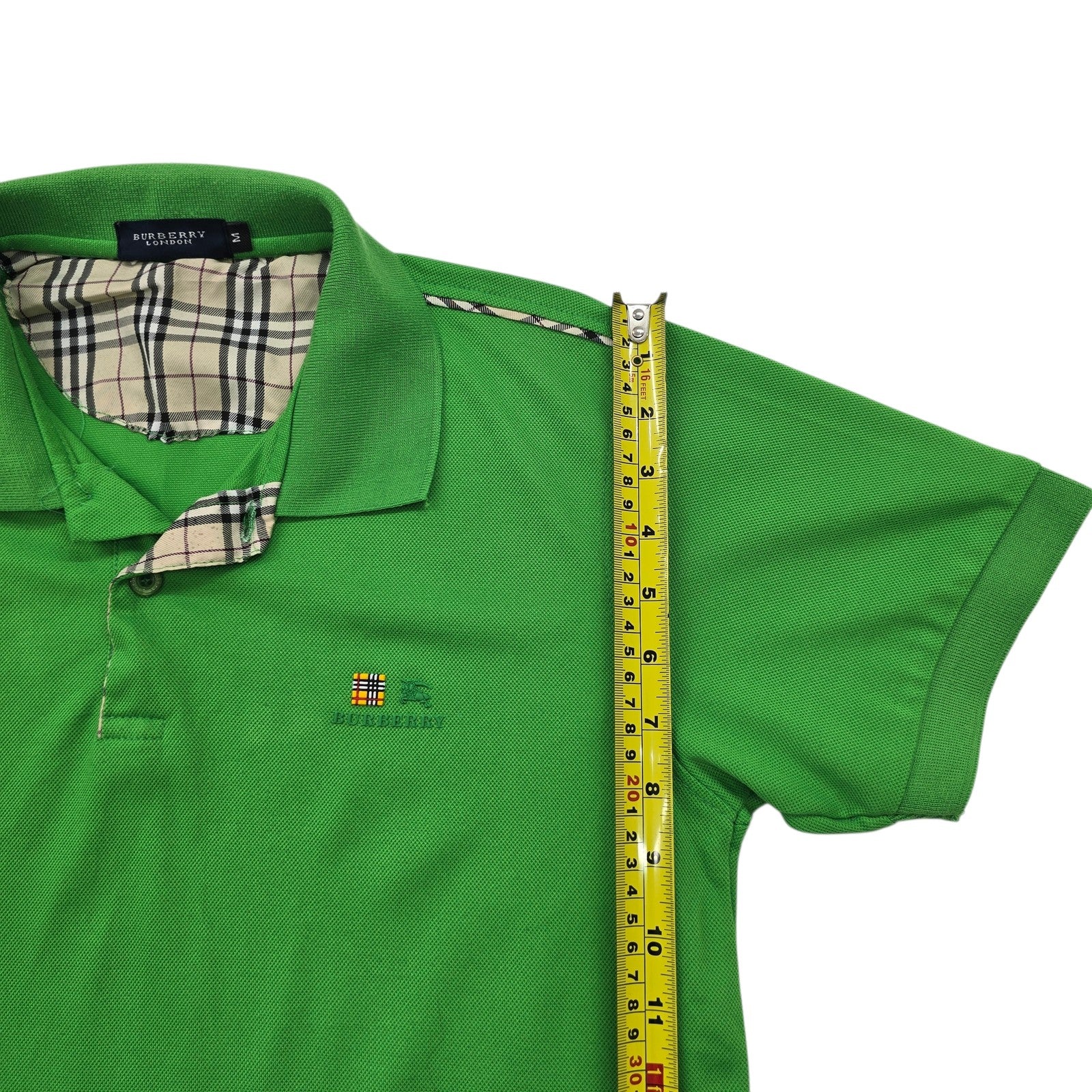 Burberry Men Green Polo Shirt size M product image 5