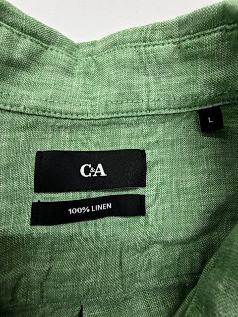 C&A Men Green Shirt size L product image 3