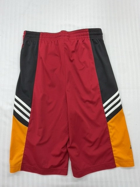 Adidas Men's Red Shorts – Size XL, Basketball