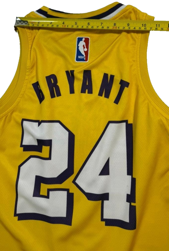 Nike La Lakers Kobe Bryant Yellow Statement Jersey Men's Size M