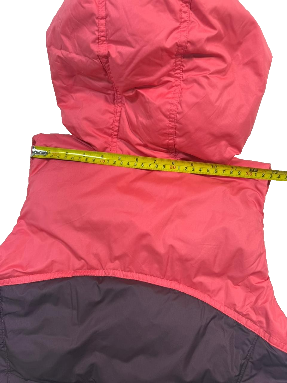 Adidas Women's Pink Purple Puffer Vest Gilet Full Zip Hooded Size M