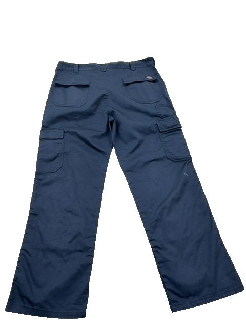 Dickies Men's Black Cargo Pants Straight Leg Cargo Pockets Regular