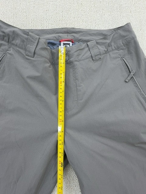 The North Face Women's Gray Nylon Pants M Regular Solid