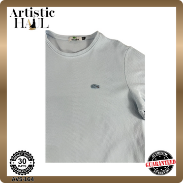 Lacoste Men's Round Neck T-Shirt Size 3XL Short Sleeve Classic Logo