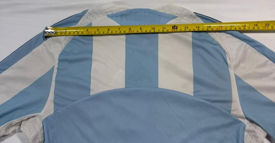 Adidas Argentina National Team Men's Jersey Sun Of May Watermark Blue White S/M