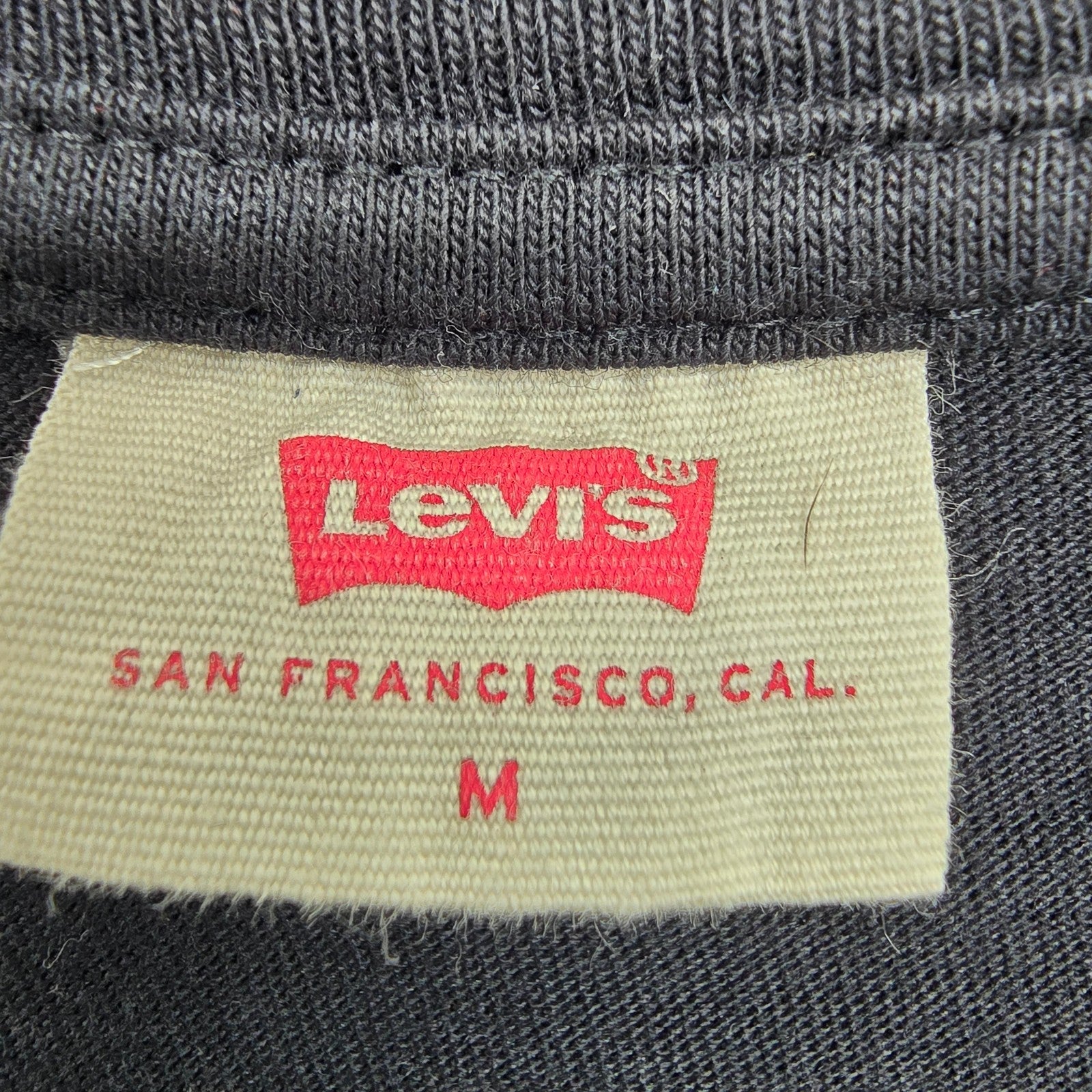 Levi's Women Black T-Shirt size M product image 3