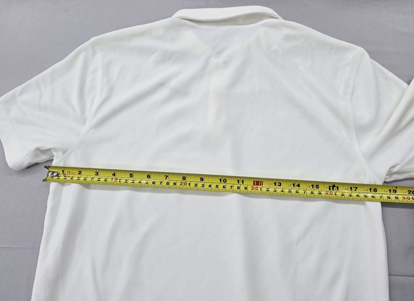 Nike Men's White Dri-FIT Polo Shirt Size S Short Sleeve