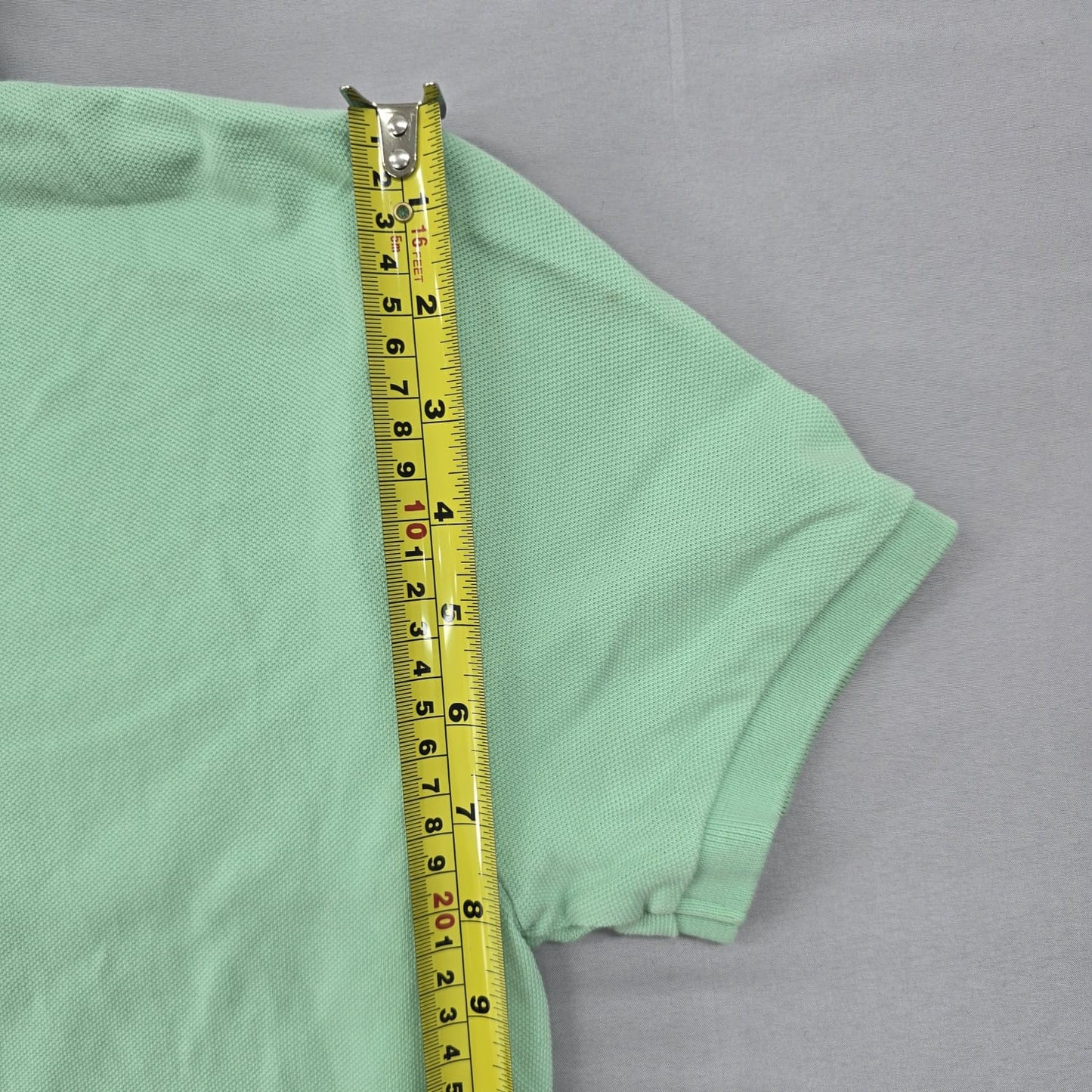 Polo Ralph Lauren Men's College Green Polo Shirt Size S Custom Slim Fit