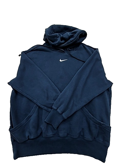 Nike Men's Midnight Navy Solo Swoosh Pullover Hoodie Size M