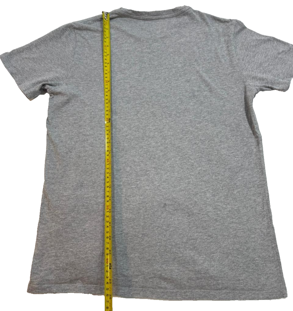 LeviS Men's Housemark Graphic Tee, Outline Midtone Grey Heather, Size M